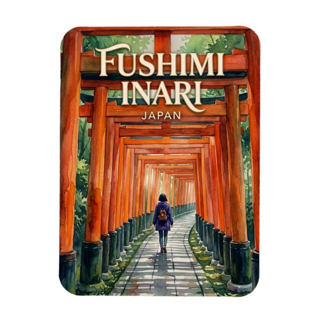 Magnet Flexible Fushimi Inari-taisha Japon (Vertical)