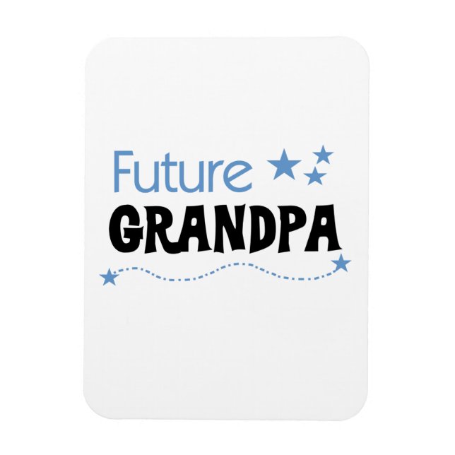 Magnet Flexible Futurs tee-shirts et cadeaux grand-pa (Vertical)