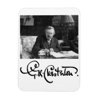 G. K. Chesterton au travail