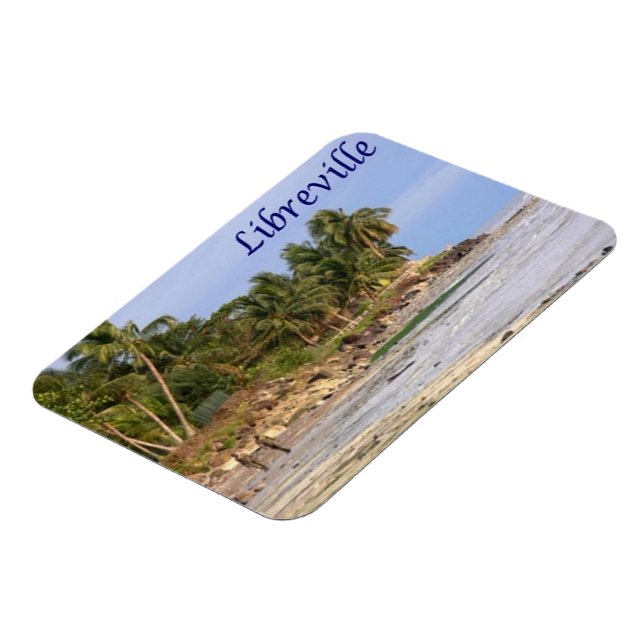 Magnet Flexible Gabon - Libreville - (Côté Gauche)