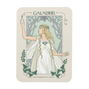 Magnet Flexible Galadriel Lumière de Valinor Graphique