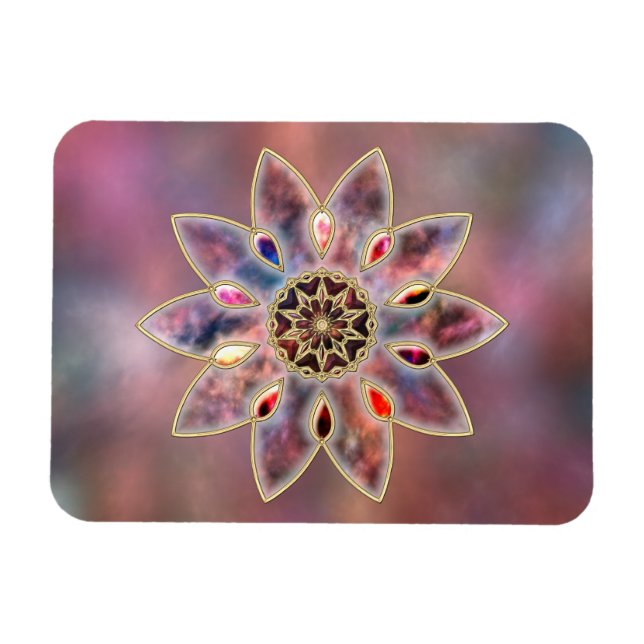 Magnet Flexible Galaxies marbrées Aimant flexible (Horizontal)