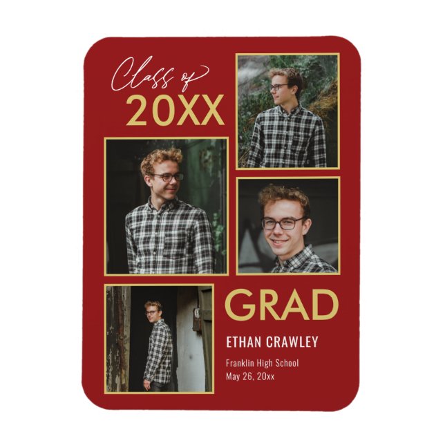 Magnet Flexible Galerie stylisée ÉDITABLE Aimant de graduation de  (Vertical)