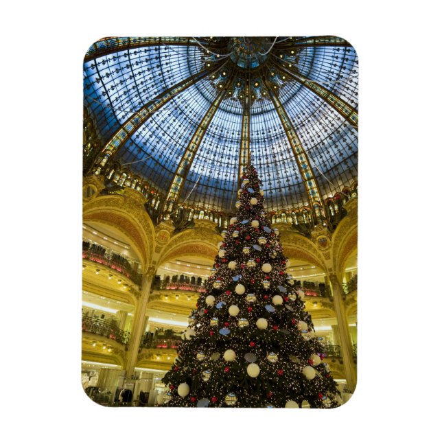 Magnet Flexible Galeries La Fayette à Noël, Paris, France (Vertical)