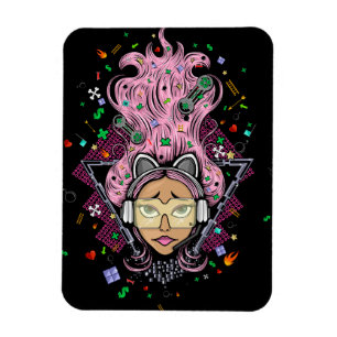 Magnet Flexible Gamer fille