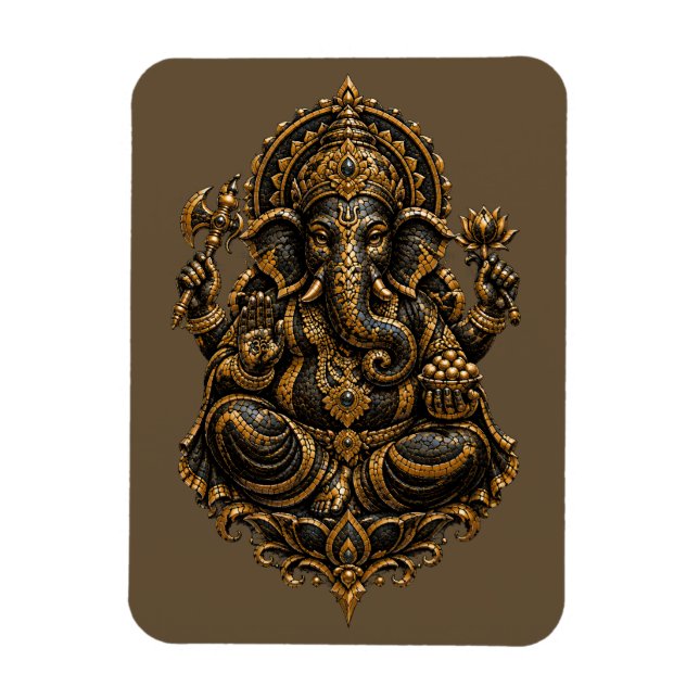 Magnet Flexible Ganesha (Vertical)