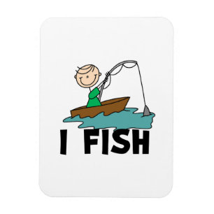 Magnet Flexible Garçon je pêche