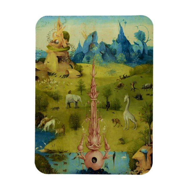 Magnet Flexible Garden of Eden - Hieronymus Bosch (Vertical)