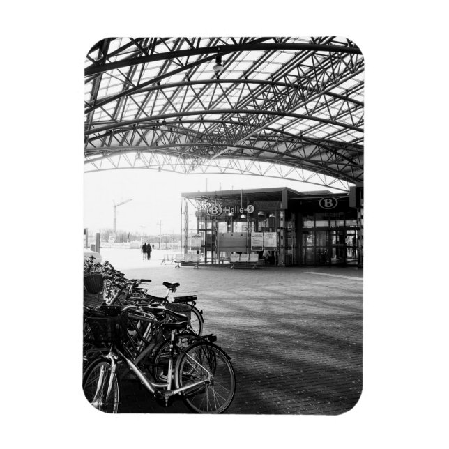 Magnet Flexible Gare de Hal, Belgique (Vertical)