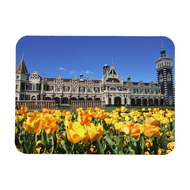 Magnet Flexible Gare ferroviaire de Dunedin (Horizontal)