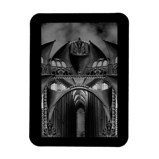 Magnet Flexible Gargoyles gothiques Manor Éffrayant (Vertical)