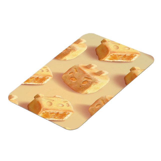 Magnet Flexible Gâteau à l'ananas (Côté Gauche)