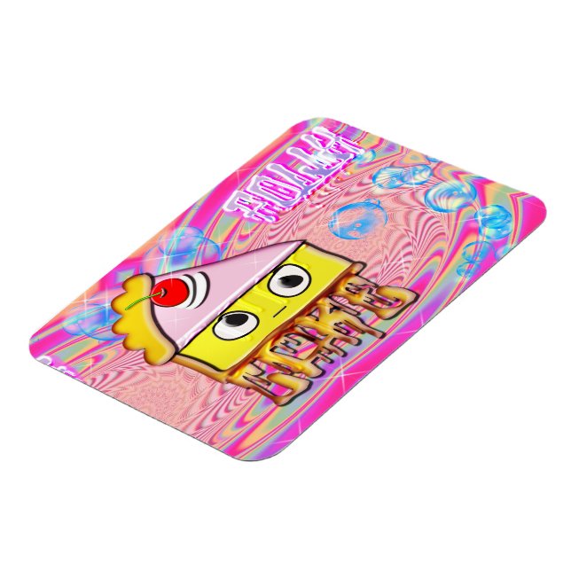 Magnet Flexible Gâteau Polly - Tortina - (Côté Gauche)