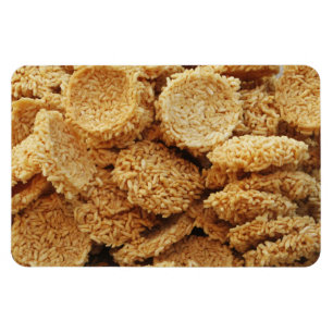 Magnet Flexible Gâteaux de riz soufflé ~ Sucres asiatiques Dessert