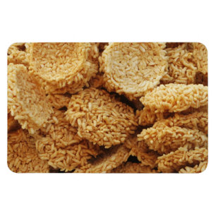 Magnet Flexible Gâteaux de riz soufflé ~ Sucres asiatiques Dessert