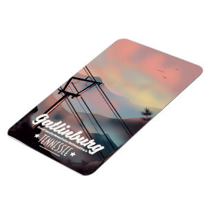 Magnet Flexible Gatlinburg Grandes Montagnes Smoky Tennessee