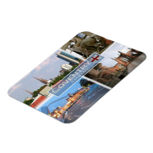 Magnet Flexible GB Royaume-Uni - Angleterre - Coventry -