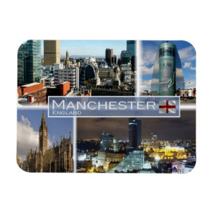 Magnet Flexible GB Royaume-Uni - Angleterre - Manchester -