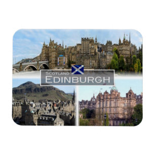 Magnet Flexible GB Royaume-Uni - Ecosse - Edimbourg -