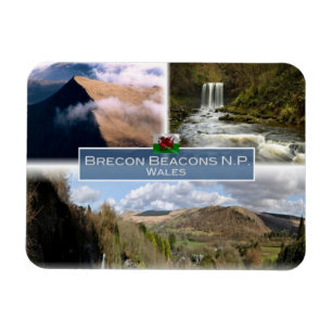 Magnet Flexible GB Royaume-Uni - Pays de Galles - Brecon Beacons -