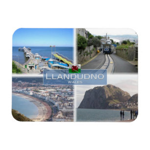 Magnet Flexible GB Royaume-Uni - Pays de Galles - Llandudno -
