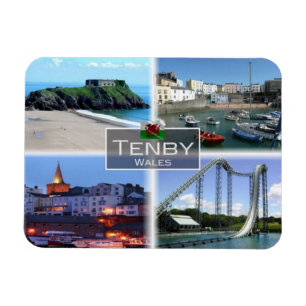 Magnet Flexible GB Royaume-Uni - Pays de Galles - Tenby -