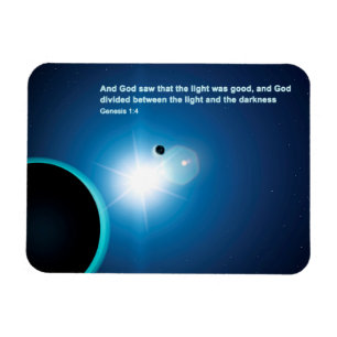 Magnet Flexible Genèse - Lumière Et Ténèbres