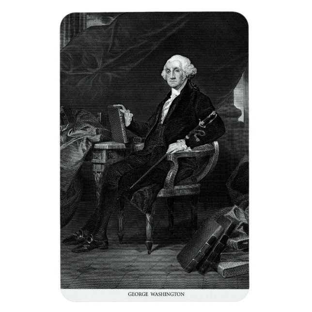 Magnet Flexible George Washington (Vertical)