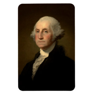 Magnet Flexible George Washington 1er président américain par Stua