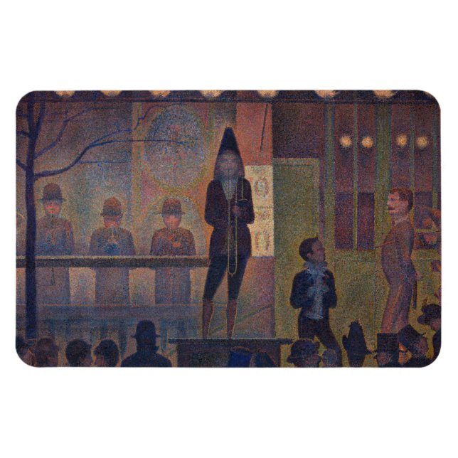 Magnet Flexible Georges Seurat - Parade de cirque (Horizontal)