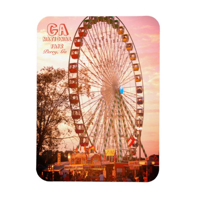 Magnet Flexible Georgia National Fair, Perry GA (Vertical)