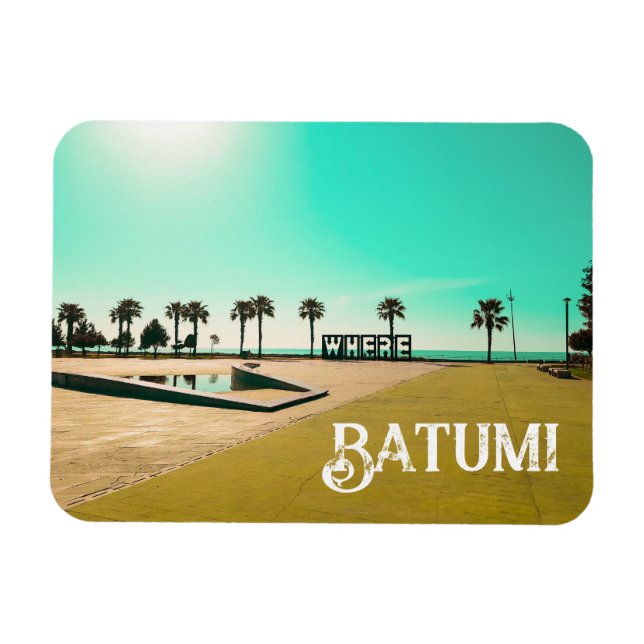 Magnet Flexible Géorgie Batumi Architecture Paysage (Horizontal)