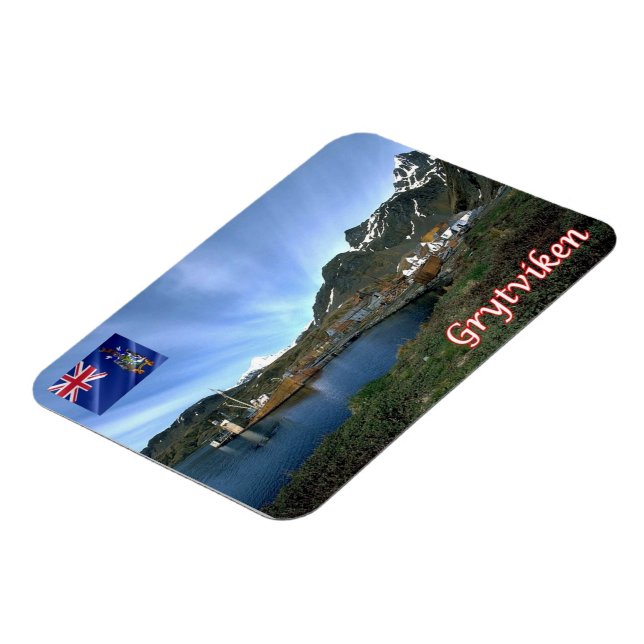 Magnet Flexible Géorgie du Sud et Sandwich du Sud - (Côté Gauche)