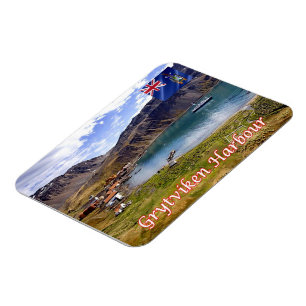 Magnet Flexible Géorgie du Sud et Sandwich du Sud I-