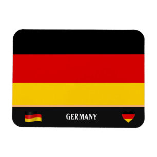 Magnet Flexible German Flag & German country travel / Germany