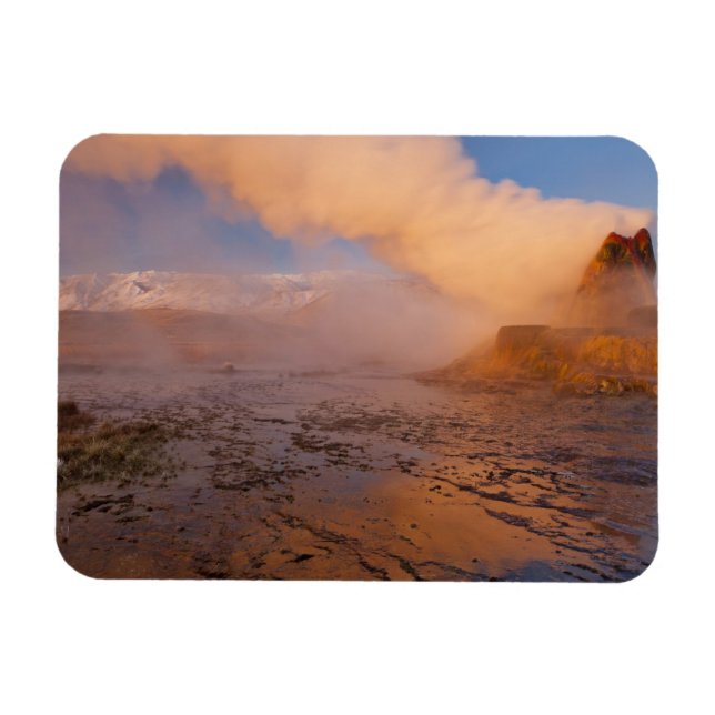 Magnet Flexible Geyser Fly dans le désert de Black Rock (Horizontal)