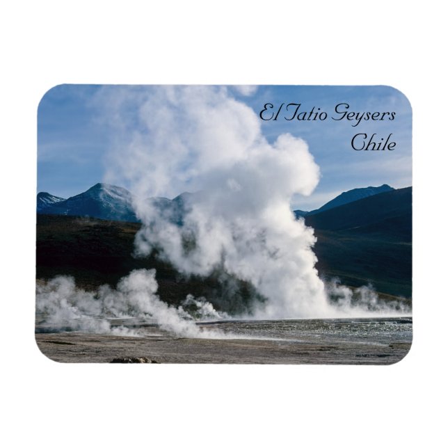 Magnet Flexible Geysers d'El Tatio - Chili (Horizontal)