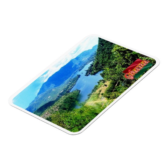 Magnet Flexible Ghana - Lac Volta - (Côté Gauche)