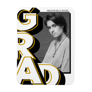 Magnet Flexible GIANT OR NOIR GRAD 4x3 Graduate Aimant flexible