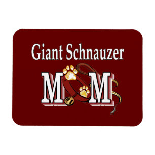 Magnet Flexible Giant Schnauzer Maman Cadeaux