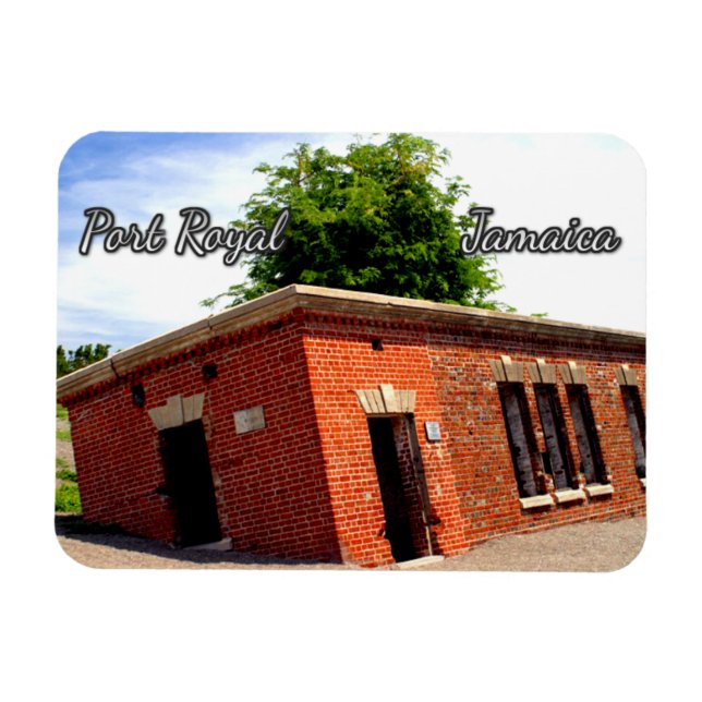 Magnet Flexible Giddy House, Port Royal, Jamaïque (Horizontal)