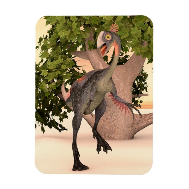 Magnet Flexible Gigantoraptor Forest Guardian (Vertical)