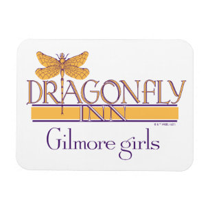 Magnet Flexible Gilmore Girls   Logo de Dragonfly Inn