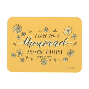Magnet Flexible Gilmore Girls  Mille Faisées Jaunes
