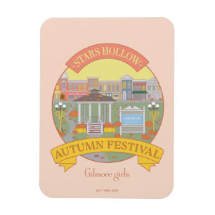 Magnet Flexible Gilmore Girls   Stars Hollow Festival d'automne