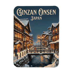 Magnet Flexible Ginzan Onsen Japon