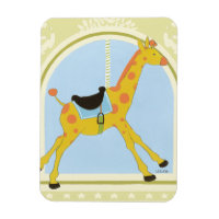 Giraffe de carrousel par Juin Erica Vess