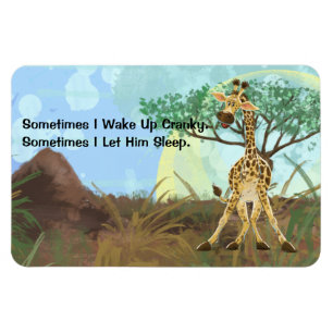 Magnet Flexible Giraffe de la Parade Animale