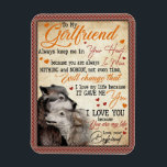 Magnet Flexible Girlfriend Gifts | Letter To My Girlfriend<br><div class="desc">Girlfriend Gifts | To My Girlfriend Always Keeps Me In Your Heart Because You Are Always In Mine Love From Boyfriend</div>