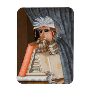 Magnet Flexible Giuseppe Arcimboldo - Le Bibliothécaire